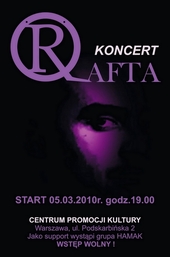 Koncert zespołu Rafta
