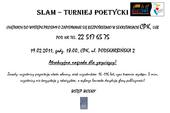 Slam poetycki w CPK!