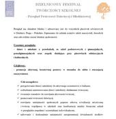 Dzielnicowy Festiwal Twórczości Szkolnej