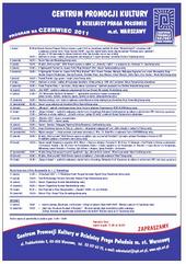 Program czerwiec 2011r.