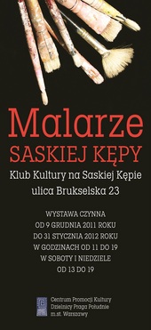 Wystawa pt. Malarze Saskiej Kępy