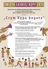 Święto Saskiej Kępy - informacja o zgłoszeniach zakwalifikowanych 15.04.2013!