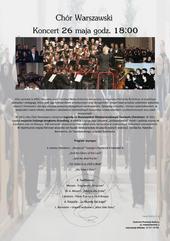 Koncert Chóru Warszawskiego