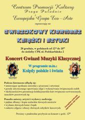 Gwiazdkowy Kiermasz Książki i Szuki