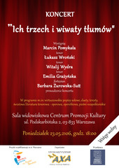 Koncert TRZECH TENORÓW