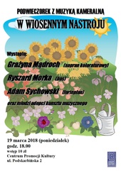 Podwieczorek z muzyką kameralną