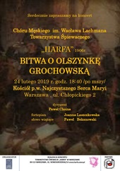 Koncert Chóru Męskiego Towarzystwa Śpiewaczego 