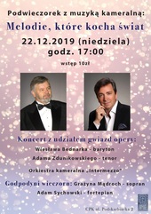Podwieczorek z muzyką kameralną: Melodie, które kocha świat